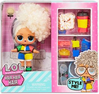 L.O.L. Surprise! Hair Hair Hair Panenka vlasatice set s doplňky 5 druhů