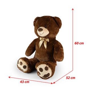 Velký plyšový medvěd Štefan s visačkou 100 cm