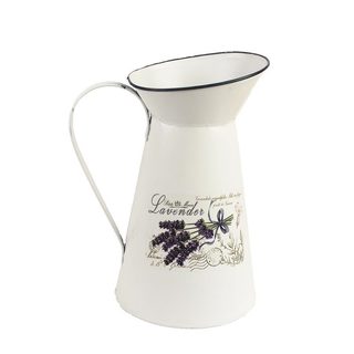 DEKORAČNÍ Konvička plechová K2184/3 - 27cm