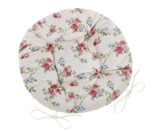 Sedák DITA kulatý prošívaný Smetanová,Růžová,Zelená 62/404 průměr 40 cm