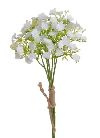 Gypsophila / šater 5 ks – bílá, 29 cm