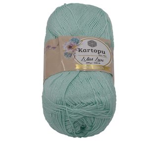 Příze LOTUS LUX Mentolová 507 100g / 340 m