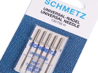 Strojové jehly Universal 60;70;80;90;100 Schmetz na kartě