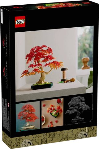 LEGO Botanicals bonsaj japonský červený javor 10348