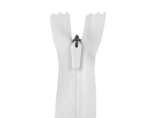 Spirálový zip skrytý No 3 délka 25 cm na outdoorové oděvy a doplňky, semi-autolock