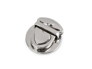 Sada zapínání na kabelku 30x32 mm srdce