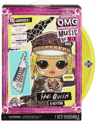 L.O.L. Surprise! O.M.G. Remix Rock Fame Queen (15 překvapení)