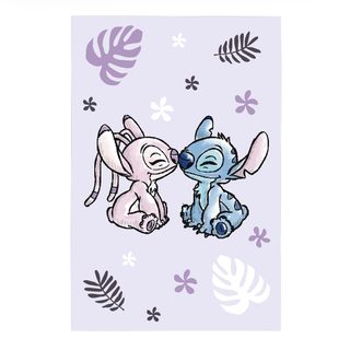 Dětská fleecová deka Lilo a Stitch Purple 100x150 cm