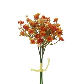 Nevěstin závoj oranžový 23 cm X6852-04