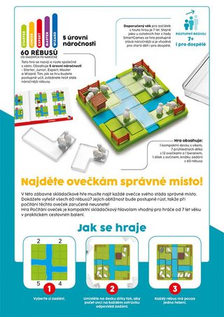 MINDOK HRA Smart Počítání oveček pro 1 hráče