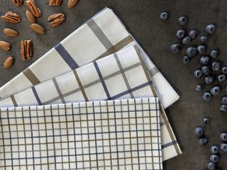Utěrka Extra savá 50x70 Káro mix modrá 3 ks
