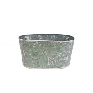 Květináč plechový K2866 - 22.5 x14 x 11.5 cm