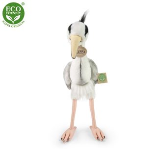 Plyšová volavka 35 cm