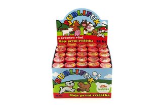 Bublifuk Moje první zvířátka 50ml 25ks v boxu MPZ