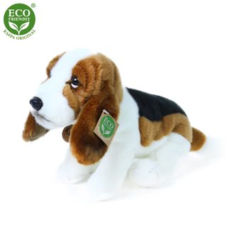 Plyšový basset 27 cm ECO-FRIENDLY