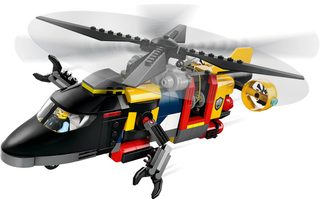 LEGO City remix 3v1: helikoptéra, hasičský vůz a ponorka 60462
