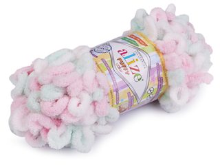 Pletací příze Alize Puffy color 100 g