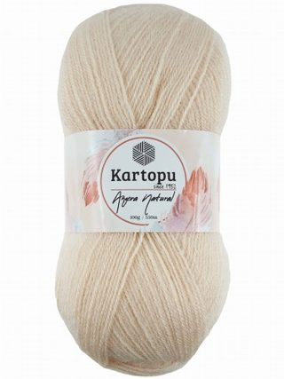 Angora Natural Kartopu 100 g Příze s vlnou