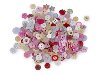 Knoflíky mix 500 ks