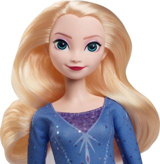 MATTEL Panenka Elsa na bruslích Ledové Království: Zimní festival