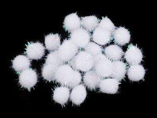 Bambulky s lurexem Ø15 mm