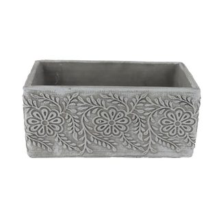 Cementový obal k osázení X7071/2 - 20 x 11 x 9 cm