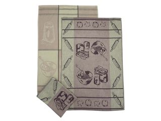 Kuchyňské utěrky Extra savé Pečivo mix 50x70 cm, 3 ks