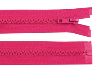 Kostěný zip šíře 5 mm délka 75 cm (bundový)