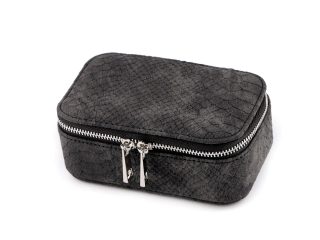 Malá šperkovnice na zip 8x13x6 cm