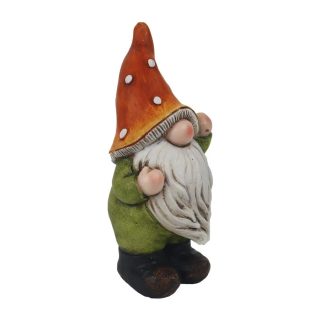 Dekorace trpaslík X5326 - 9 × 11 × 18.5 cm