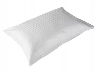 Povlečení atlas grádl Polycotton bílý pruh 140x200, 70x90 cm