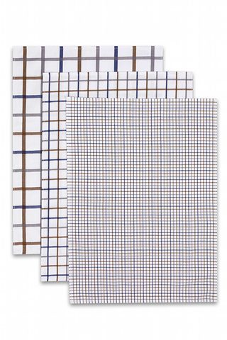 Utěrka Extra savá 50x70 Káro mix modrá 3 ks