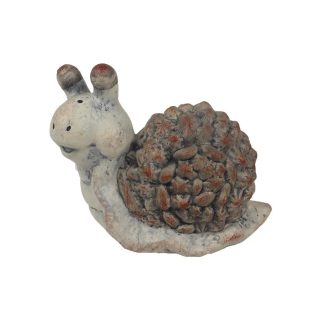 Dekorační hlemýžď X4513/2 - 18.2 × 8.5 × 14 cm