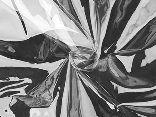 Fólie k šití transparentní PVC 0,35 mm METRÁŽ