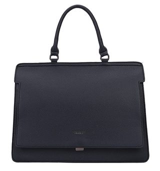 Dámská aktovková taška crossbody i do ruky tmavě modrá