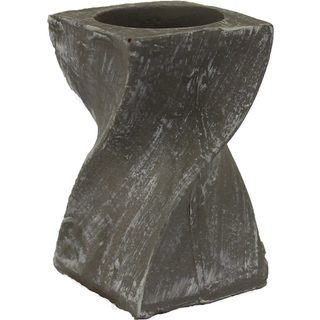 Dřevěný svícen malý D0140/M - 5 x 5 x 8 cm