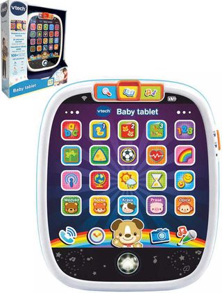 VTech baby tablet (interaktivní, CZ, světlo, zvuk, baterie)