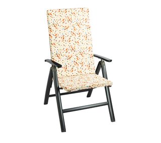 Sedák na zahradní židli Hnědá,Béžová 36/607 47x115 cm