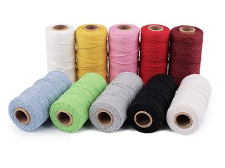 Bavlněná příze macrame / háčkovací