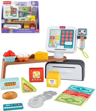 Fisher-Price mluvící pokladna s pultem (baterie, zvuk)