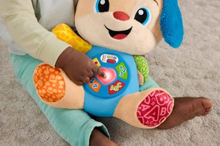 Fisher-Price mluvící pejsek (interaktivní, baterie, světlo, zvuk)