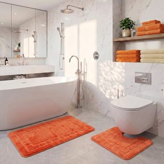 Koupelnová a WC předložka rám terra