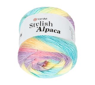 Příze Stylish ALPACA Růžová,Modrá 7707