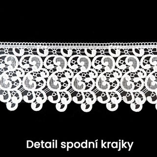 Voálová záclona Coleta 120x300 cm