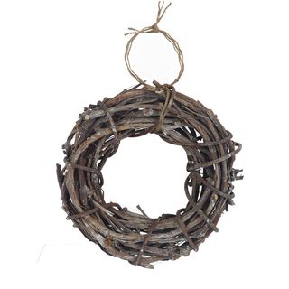 Věnec z větviček průměr 25 cm 371385/1