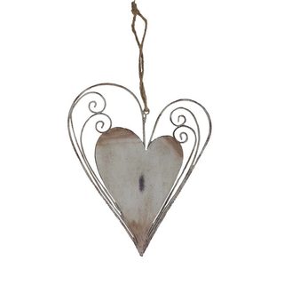 Srdce k zavěšení K3080 - 14 x 15,5 × 0.2 cm