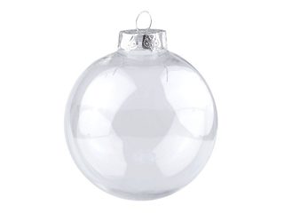 Baňka k dozdobení menší Ø8 cm, 2 ks