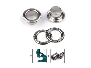 Průchodky s podložkou vnitřní Ø10 mm / vnější Ø17 mm 20 párů