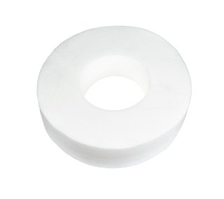 Sedák anatomický z Líné - Visco pěny Černá 38/991 průměr 40 cm, výška 10 cm, uprostřed 10 cm otvor