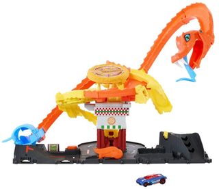 Hot Wheels City Kobra útočí (set + autíčko) Mattel